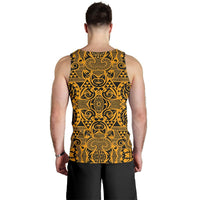 Polynesian Kakau Turtle Old Hawaii Men's Tank Top - Polynesian Pride
