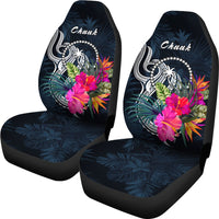 Chuuk Micronesia Car Seat Covers - Tropical Flower - Polynesian Pride