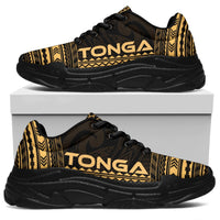 Tonga Chunky Sneakers - Polynesian Chief Gold Version - Polynesian Pride