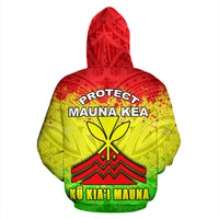 Mauna Kea Zip Hoodie Protect Mauna Kea - Polynesian Pride