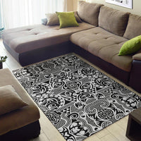 Polynesian Gray Area Rug - Polynesian Pride