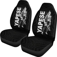 Yap Polynesian Car Seat Covers - Micronesia Yapese Warrior - Polynesian Pride