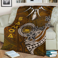 Samoa Premium Blankets - Polynesian Boar Tusk - Polynesian Pride