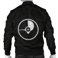 Yap Polynesian Men's Bomber Jacket - Micronesia Yapese Warrior - Polynesian Pride