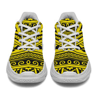 Polynesian Seamless yellow Chunky Sneakers - Polynesian Pride