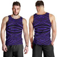 Polynesian Tatau Violet Hawaii Men's Tank Top - Polynesian Pride