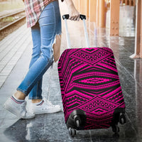 Polynesian Tatau Pink Luggage Covers - Polynesian Pride