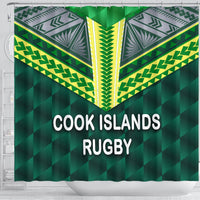 Cook Islands Rugby Shower Curtain - Polynesian Pride
