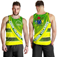 Cook Islands Men Tank Top Victorian Vibes - Polynesian Pride