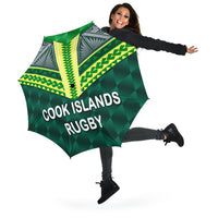 Cook Islands Ruby All Over Print Umbrellas Style - Polynesian Pride