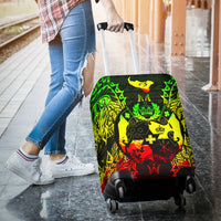 Tonga Polynesian Luggage Covers Map Reggae - Polynesian Pride