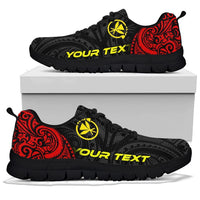 Polynesian Custom Personalised Hawaii Sneakers - Hawaiian Spirit - Polynesian Pride