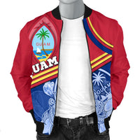 Guam Polynesian Men's Bomber Jacket - Land of the Chamorros - Polynesian Pride