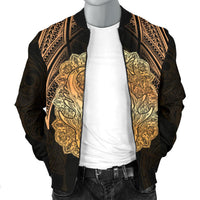 Wild Shark Polynesian Men's Bomber Jacket - Polynesian Pride