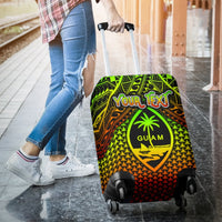 Polynesian Guam Personalised Luggage Covers - Reggae Vintage Polynesian Patterns - Polynesian Pride
