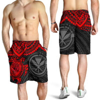 Polynesian Hawaii Short (Men) - Red Turtle - Polynesian Pride