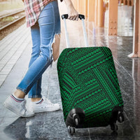 Polynesian Nation Green Luggage Covers - Polynesian Pride