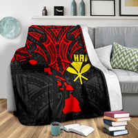 Polynesian Hawaii Premium Blanket - Polynesian Whale Tail - Polynesian Pride