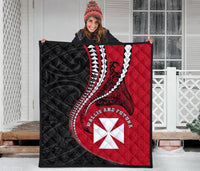 Wallis And Futuna Premium Quilt Kanaloa Tatau Gen WF - Polynesian Pride