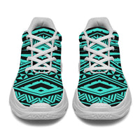Polynesian Tatau Turquoise Chunky Sneakers - Polynesian Pride