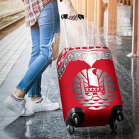 Tahiti Polynesian Luggage Cover - Wave Style - Polynesian Pride