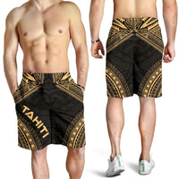 Tahiti Men's Shorts - Polynesian Chief Gold Version - Polynesian Pride