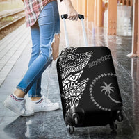 Chuuk Pattern Luggage Covers - Black Style - FSM - Polynesian Pride