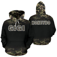 Gigi All Over Hoodie Camoflouge Unisex Camo - Polynesian Pride