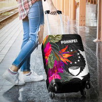Pohnpei Luggage Covers - Polynesian Hibiscus Pattern - Polynesian Pride