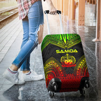 Samoa Polynesian Chief Luggage Cover - Reggae Version - Polynesian Pride