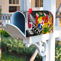 Tonga Mailbox Cover - Tropical Flowers Style - Polynesian Pride