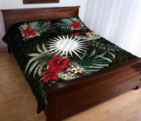 Marshall Islands Polynesian Quilt Bed Set - Special Hibiscus - Polynesian Pride