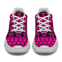 Polynesian tattoo tribal Pink Chunky Sneakers - Polynesian Pride