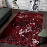 Hawaii Area Rug - Hawaii Turtle Magenta Area Rug - Polynesian Pride