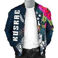 Kosrae Men's Bomber Jacket - Kosrae Summer Vibes - Polynesian Pride