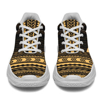 Federated States Of Micronesia Chunky Sneakers - Polynesian Chief Gold Version - Polynesian Pride
