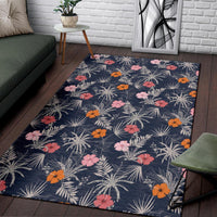 Tropical Grey Rug - Polynesian Pride