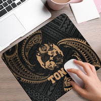 Tonga Polynesian Mouse Pad - Gold Tribal Wave - Polynesian Pride