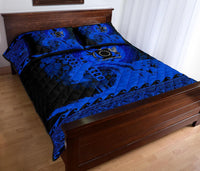 Cook Island Quilt Bed Sets Wave Blue - Polynesian Pride