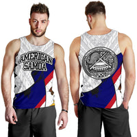 American Samoa Special White Men's Tank Top A0 White - Polynesian Pride