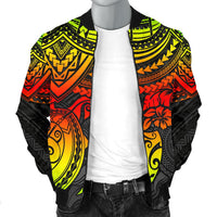 Polynesian Bomber Jacket (Men) - Polynesian Reggae Turtle - Polynesian Pride