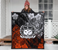 Samoa Polynesian Premium Quilt - Vintage Polynesian Style - Polynesian Pride