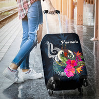 Vanuatu Polynesian Luggage Covers - Tropical Flower - Polynesian Pride
