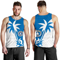 Northern Mariana Islands Coconut Tree Men's Tank Top K4 - Polynesian Pride