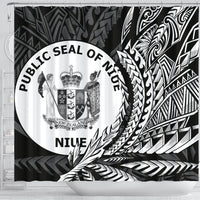 Niue Shower Curtains - Wings Style - Polynesian Pride