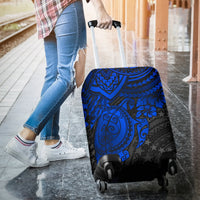 Cook Islands Polynesian Luggage Covers - Blue Turtle - Polynesian Pride