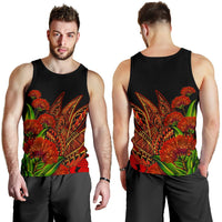 Polynesian Hawaii Men's Tank Top - Ohia Lehua - Polynesian Pride