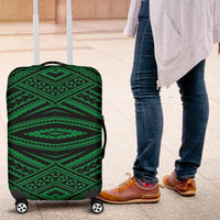 Polynesian Tatau Green Luggage Covers - Polynesian Pride
