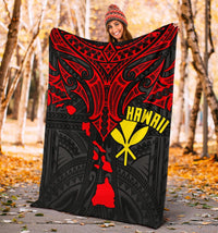 Polynesian Hawaii Premium Blanket - Polynesian Whale Tail - Polynesian Pride