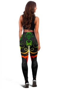 Hawaiian Kanaka Women's Leggings Hawaii Always In My Heart AH - Polynesian Pride